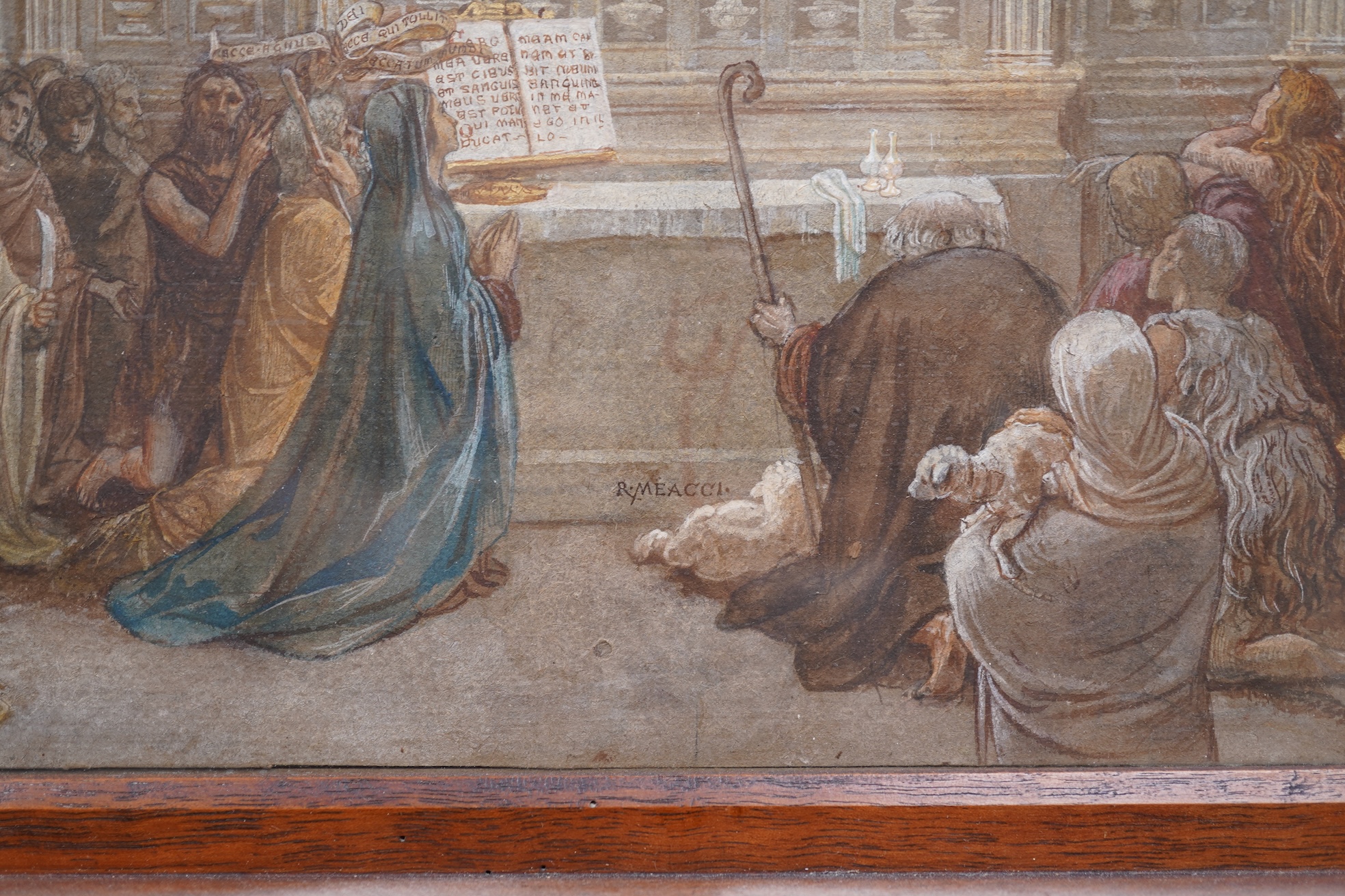 Riccardo Meacci, Italian (1856-1938), 'Ecce Panis Angelorum'